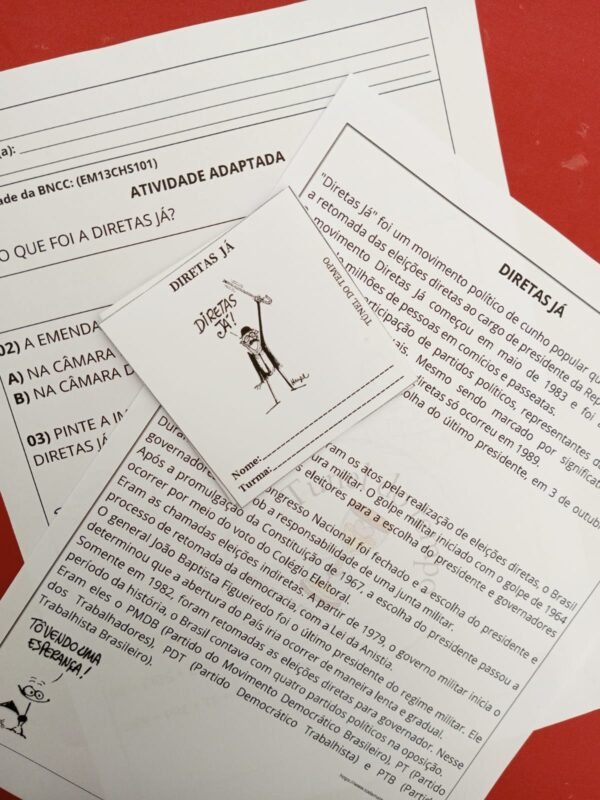 Diretas Já - Ensino Médio
