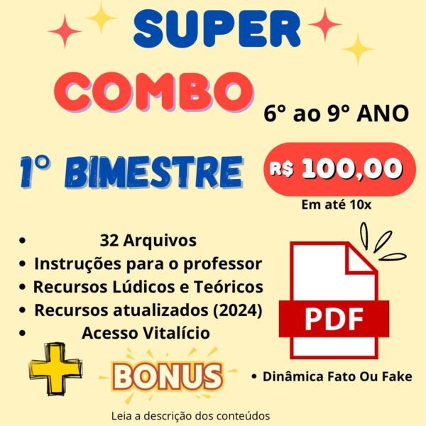 Super COMBO 6º ao 9º Ano