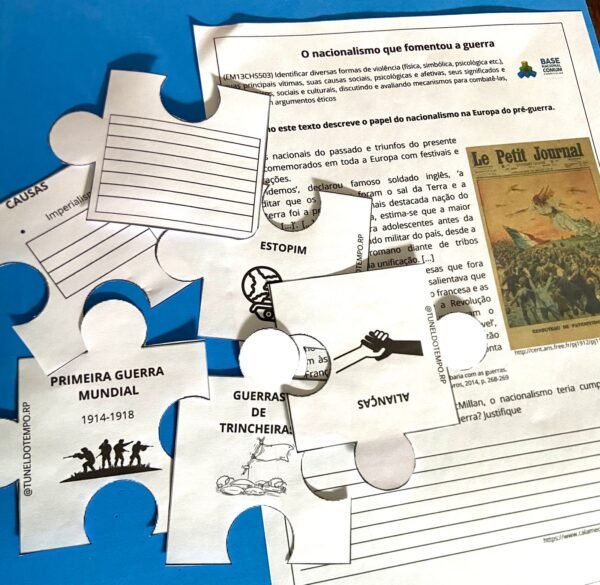 Quebra-cabeça Primeira Guerra – Ensino Médio