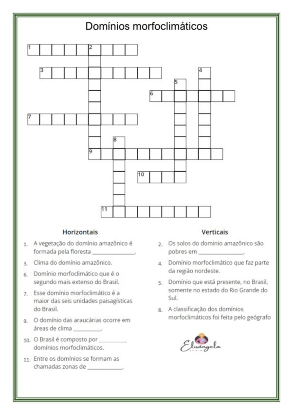 Cruzadinhas de Geografia 6º ao 9º ano KIT 02 - Image 3