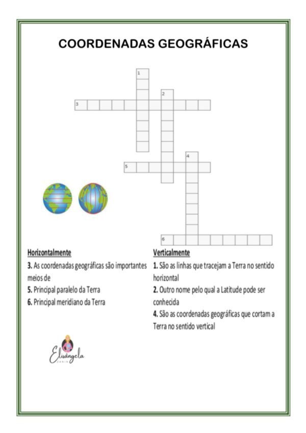 Cruzadinhas de Geografia 6º ao 9º ano KIT 02 - Image 2