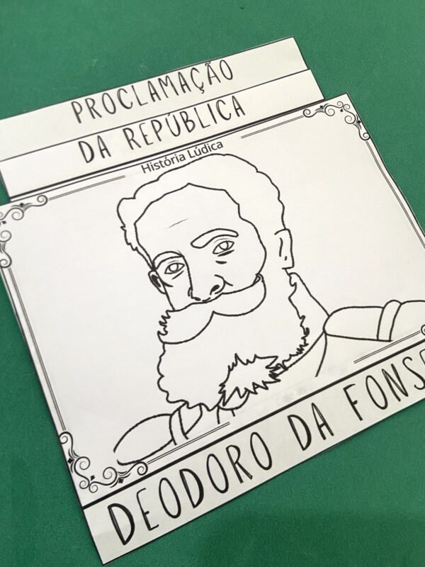 Atividade lúdica Proclamação da República