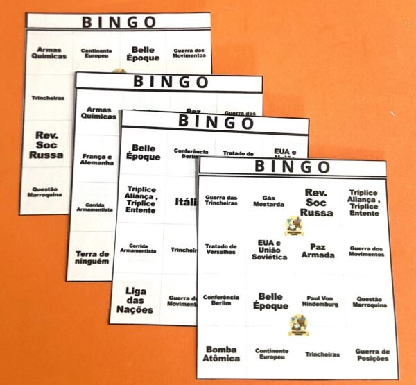 Bingo- Primeira Guerra Mundial