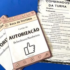 Combinados da turma + Cartão de autorização