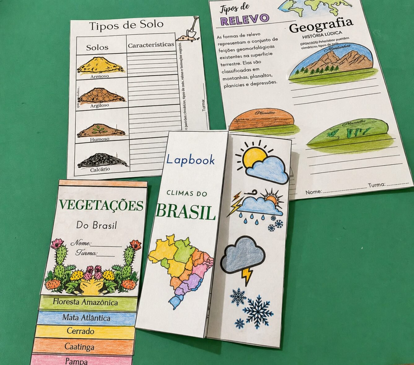 Kit Lúdico Geografia 6º ano
