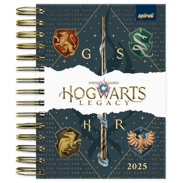 Agenda 2025 Diaria Hogwarts Legacy 13,6x19,0 cm