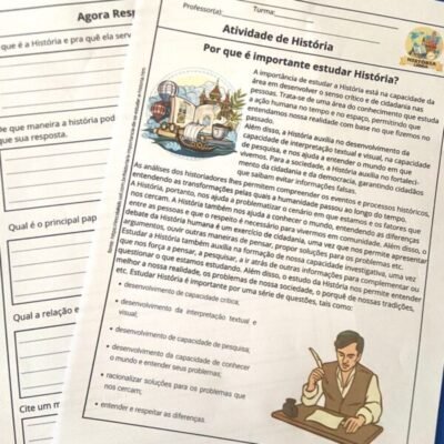 Atividade – “Por que é importante estudar história?” - Túnel do Tempo ...