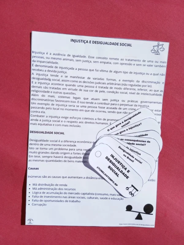 Injustiça e Desigualdade Social