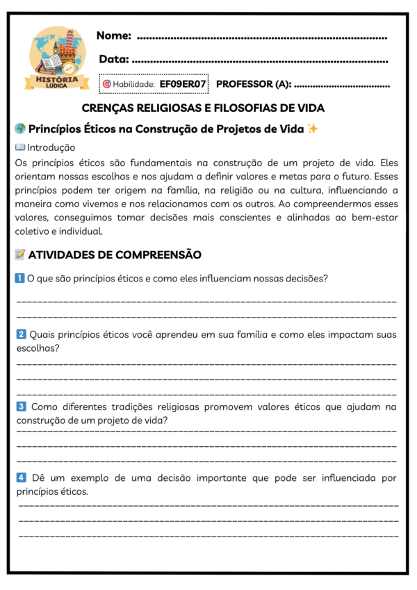 Combo Apostilas de Ensino Religioso 6º ao 9º Ano - Image 13