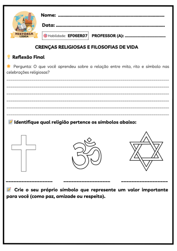 Apostila de Ensino Religioso – 6º ANO - Image 3