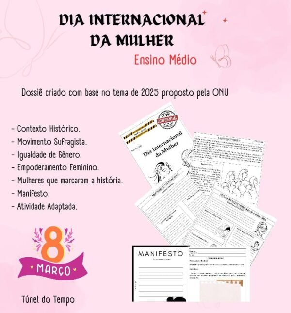 Dossiê Dia das Mulheres - Ensino Médio