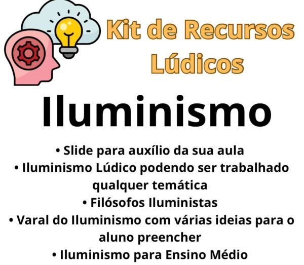 kit de recursos lúdicos – ILUMINISMO