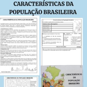 Características da População Brasileira