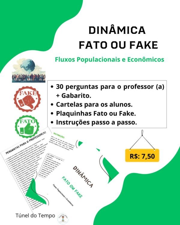 Fluxos Populacionais e Econômicos - Fato ou Fake