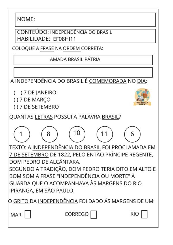Atividades Autismo 8 ano - Image 2