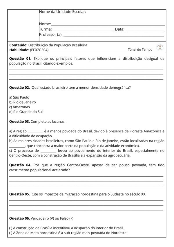 Revisão de Conteúdos Geografia - Image 2