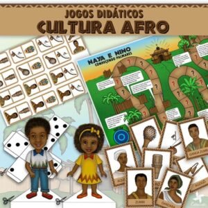 KIT Jogos em PDF da CULTURA AFRO I