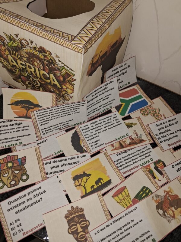 Jogo Passa ou Repassa História da África