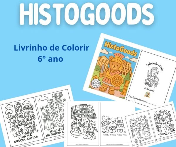 HistoGoods – livrinho de colorir