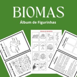 Álbum de Figurinhas - Biomas
