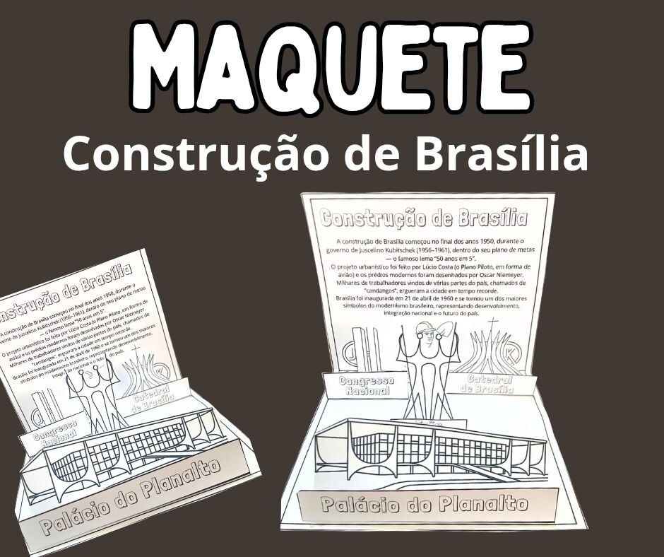Maquete – Construção de Brasília