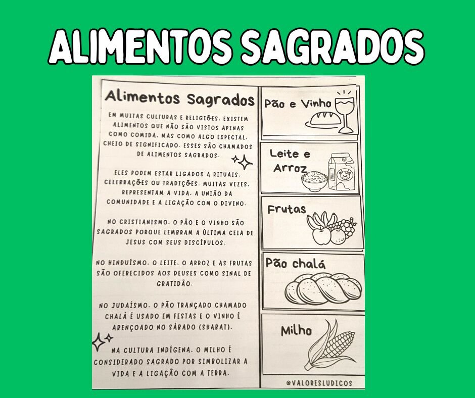 Alimentos Sagrados