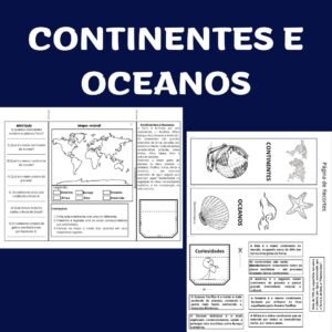 Continentes e Oceanos