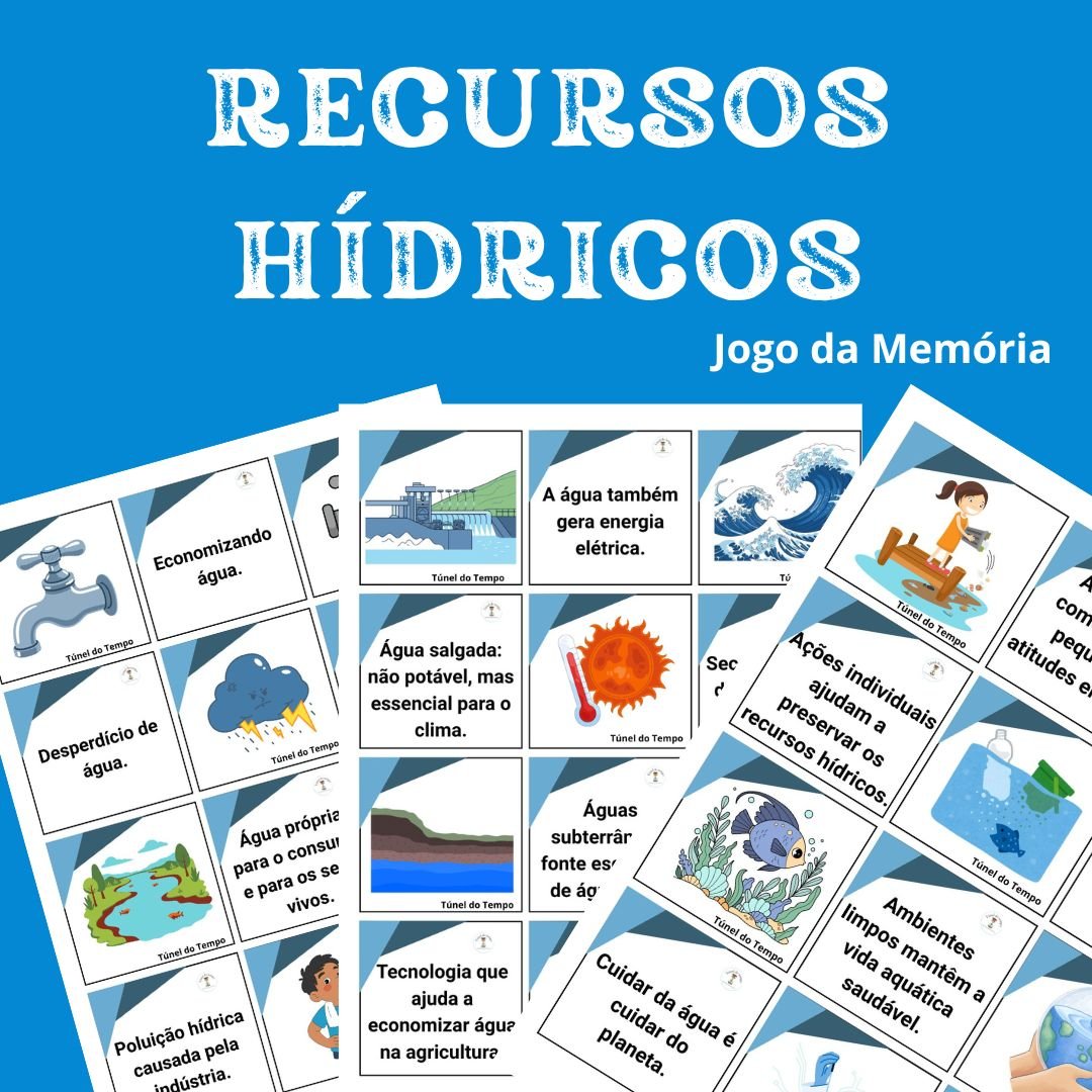 Recursos Hídricos - Jogo da Memória