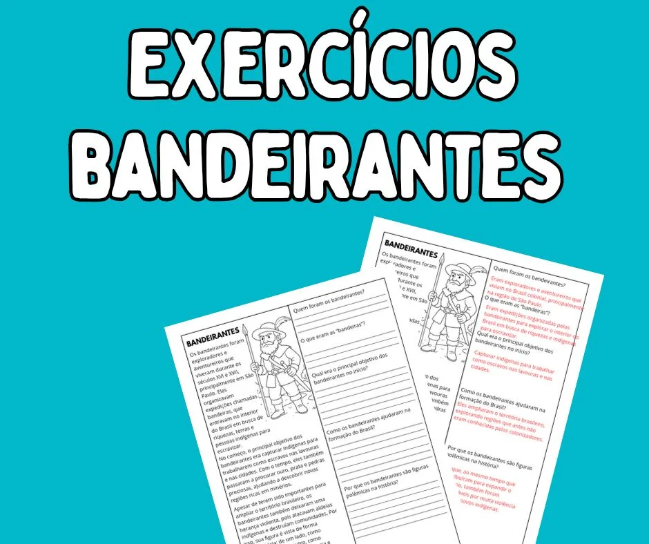 Exercícios Bandeirantes