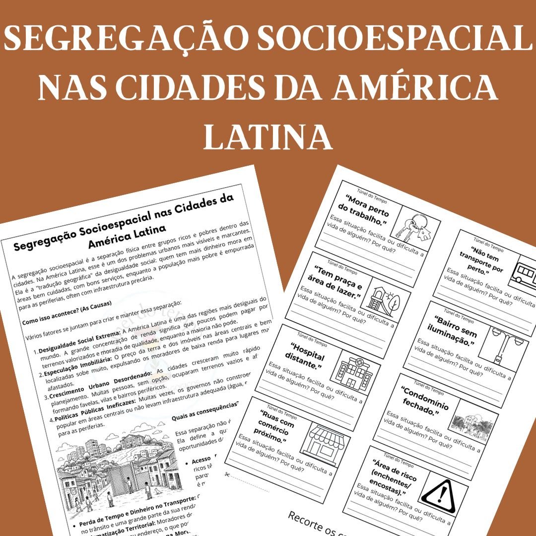 Segregação Socioespacial nas Cidades da América Latina