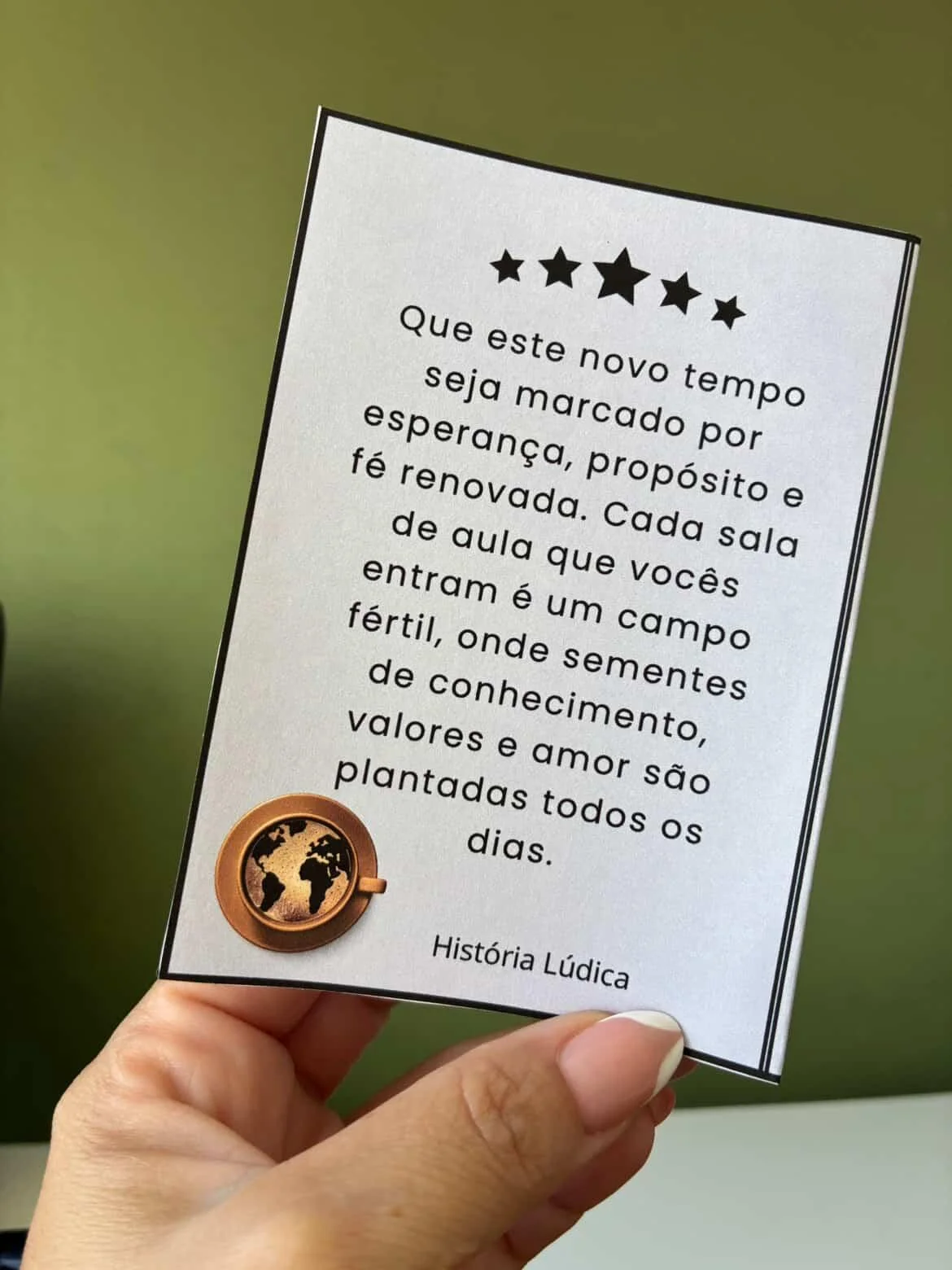 Café com fé 2026 – lembrancinha para professores - Imagem 7