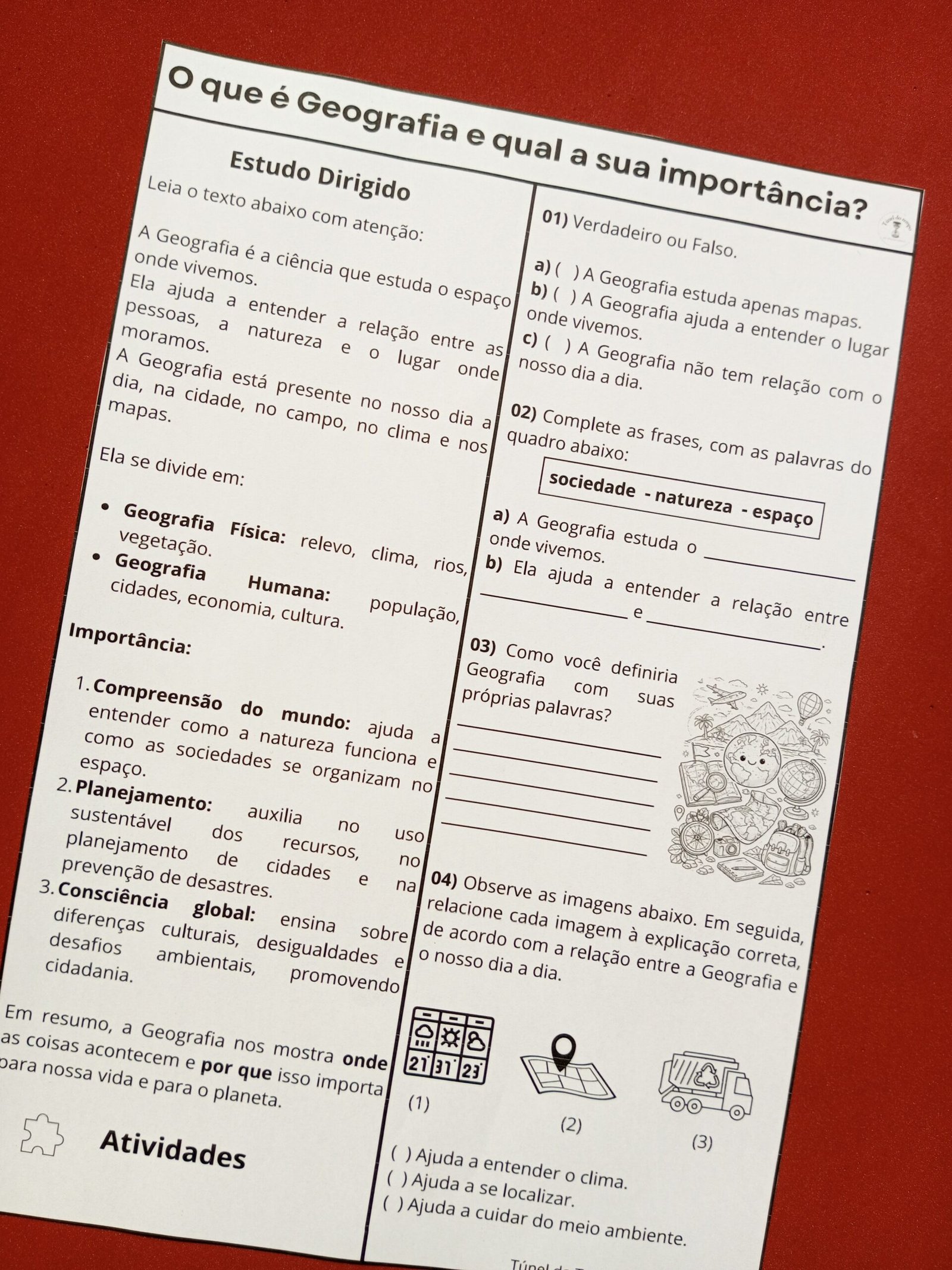 Combo volta às aulas - Geografia - Imagem 7