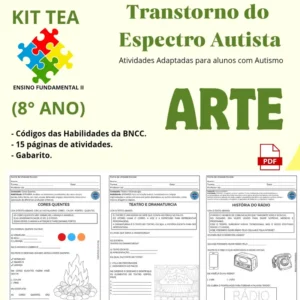 Atividades Autismo 8⁰ ano – ARTE