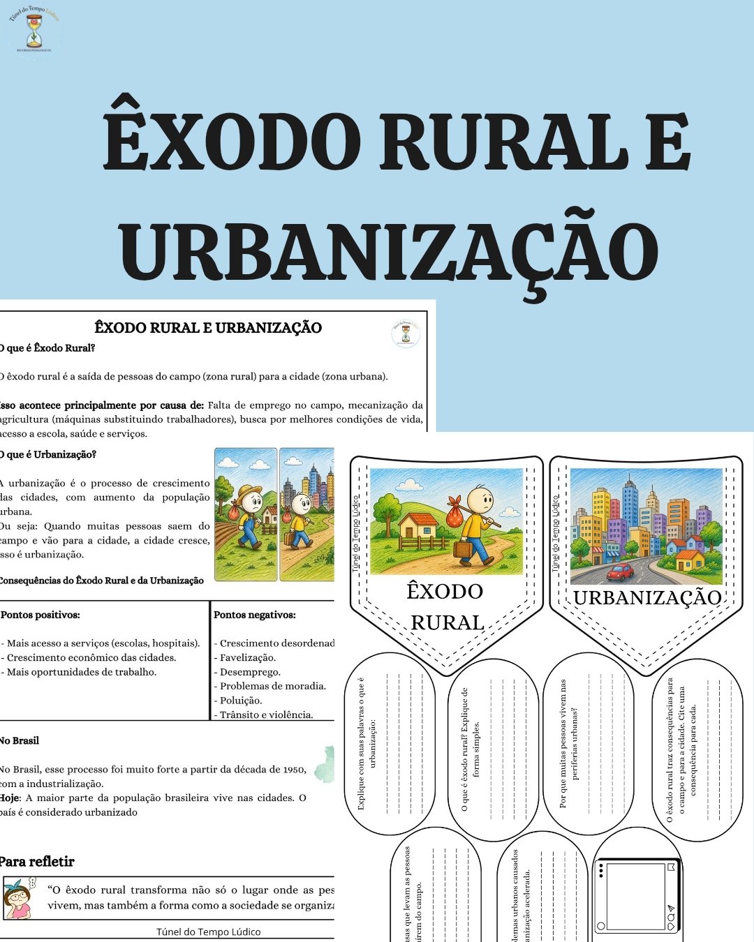 Êxodo Rural e Urbanização