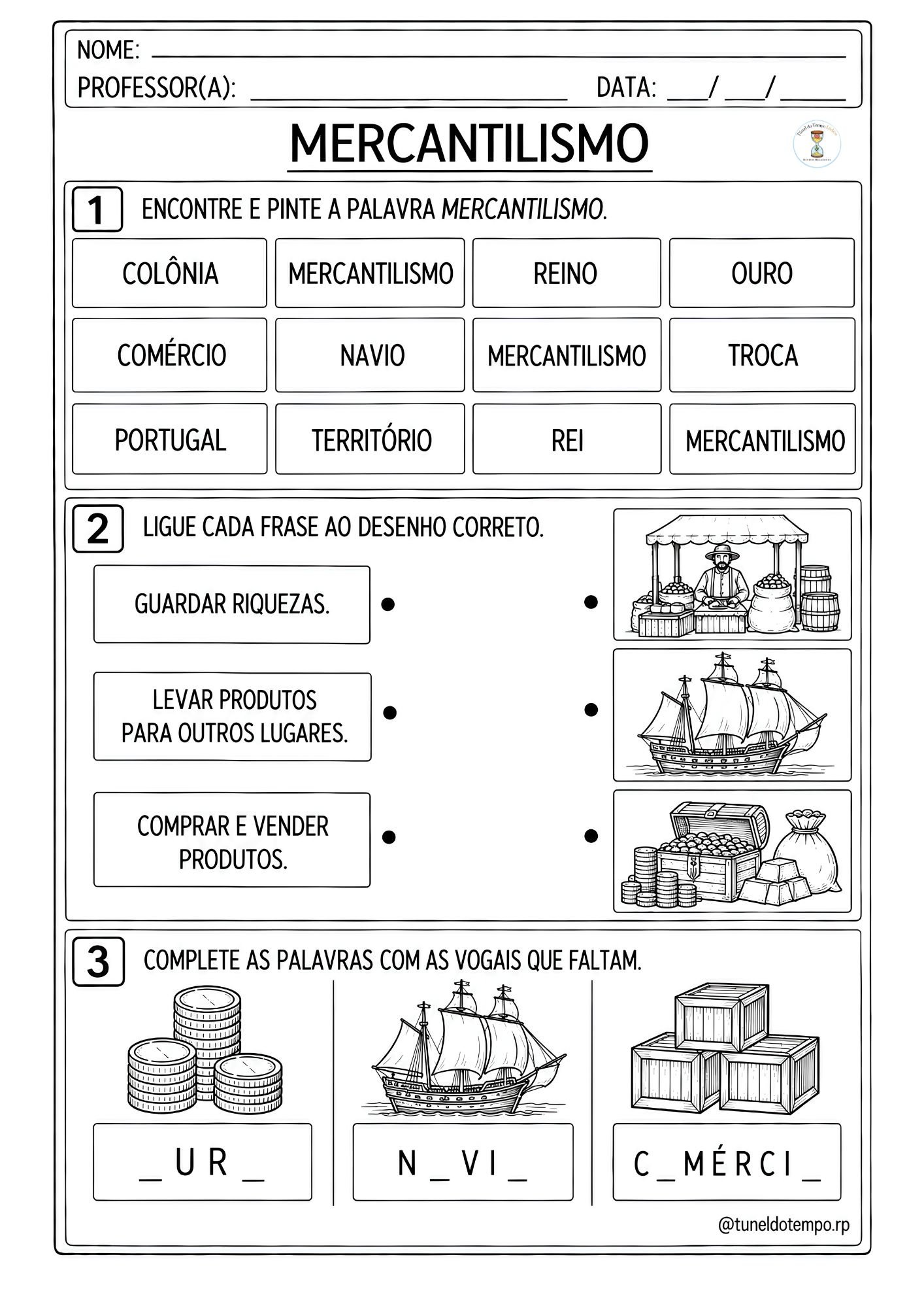 Atividades Adaptadas - Brasil Colônia - Imagem 3