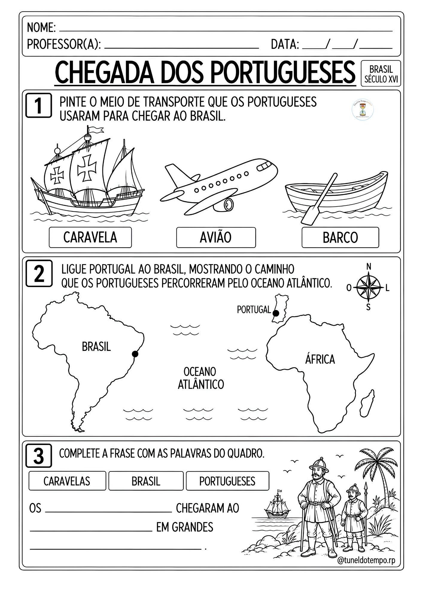 Atividades Adaptadas - Brasil Colônia - Imagem 2