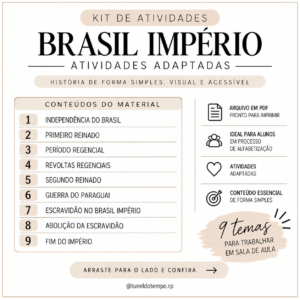 Atividades Adaptadas - Brasil Império